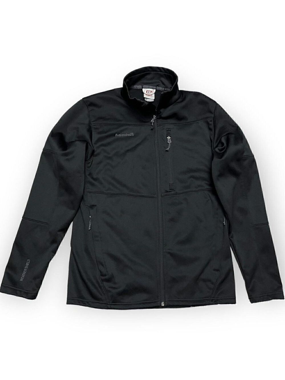 Avalanche Black Shell Spring Outdoor Jacket - Mens Small